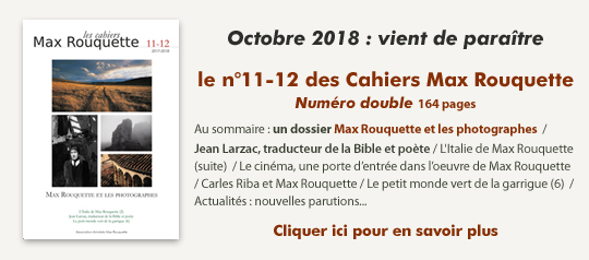Cahiers Max Rouquette n°11-12